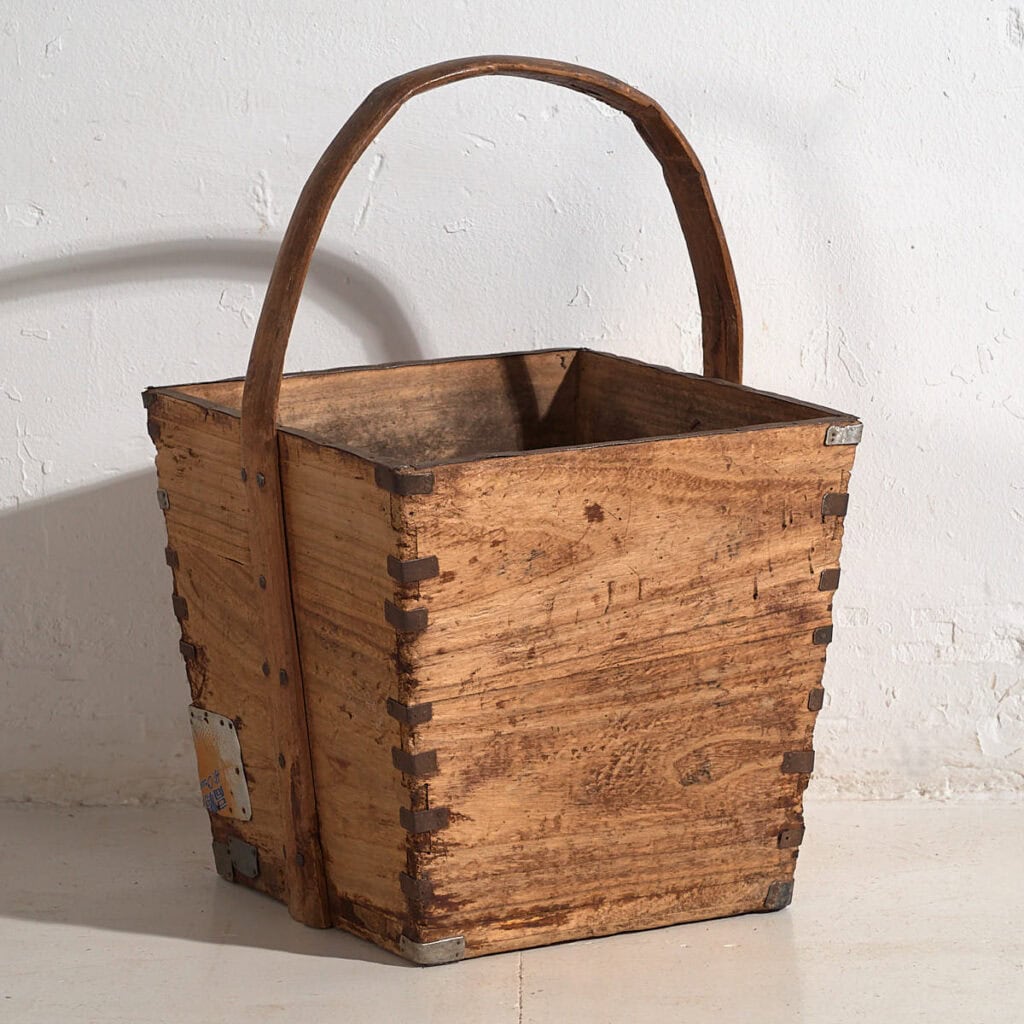 Cesta china antigua (c.1900) #10