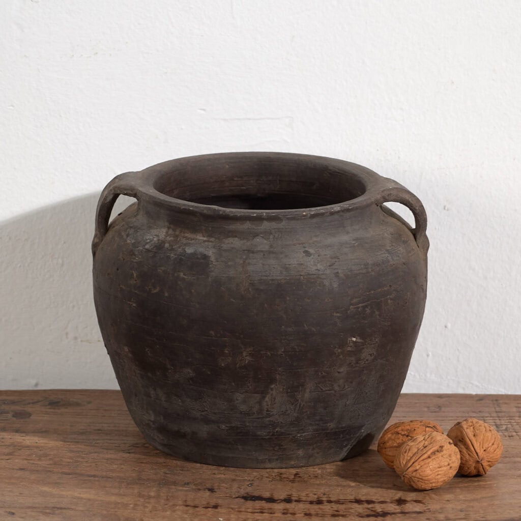 Small antique ceramic vase (c.1900) #11