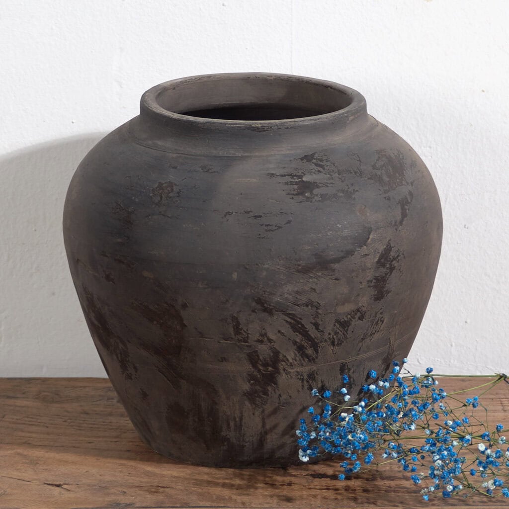 Antigua vasija de estilo wabi sabi (c.1900) #20