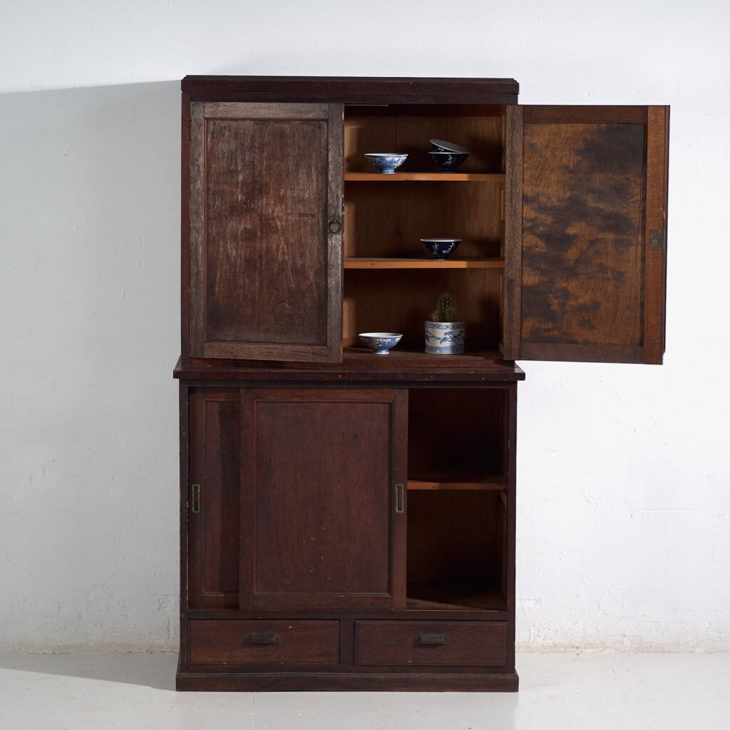 Antique Japanese Mizuya tansu kitchen cabinet - Taishō / Showa Period (c.1912-1970) #71
