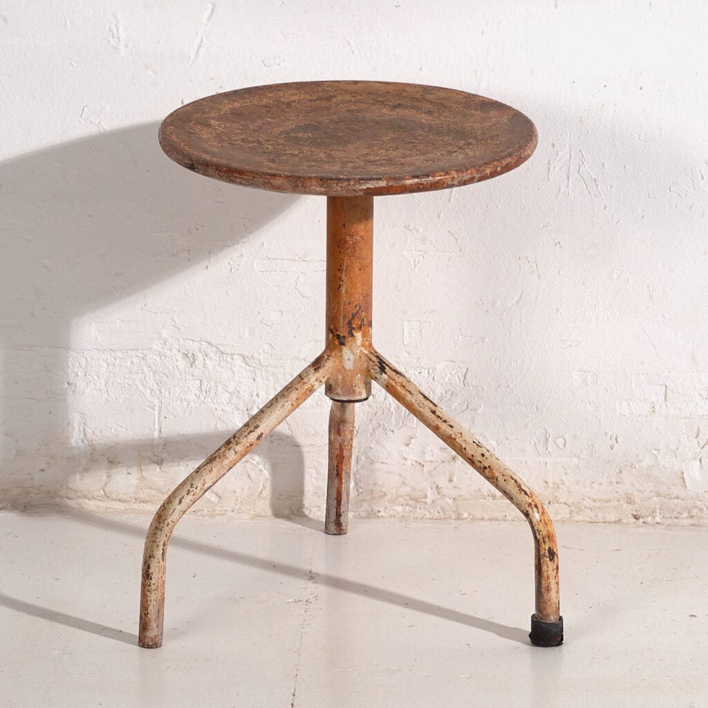 Taburete de taller industrial (c.1950) #6