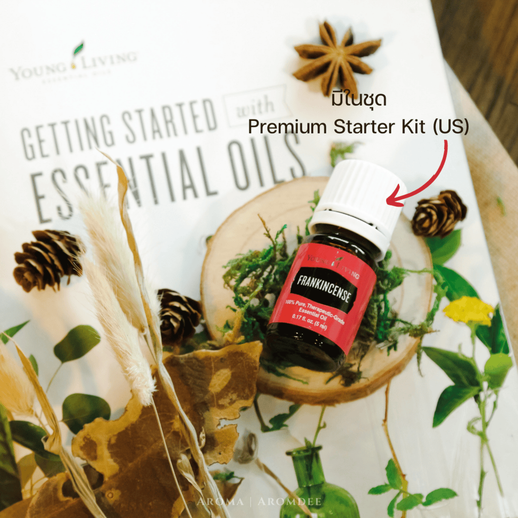 น้ำมันหอมระเหย Frankincense มีในชุด Premium Starter Kit