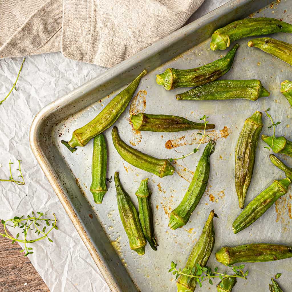 Roasted Okra