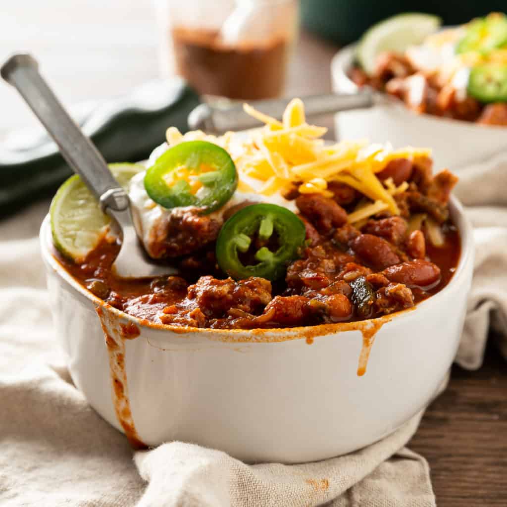 healthy turkey chili