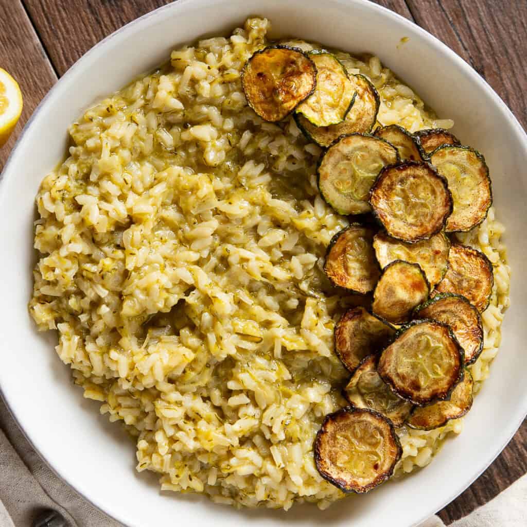 Zucchini Risotto