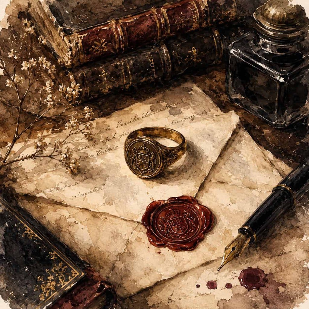 dark-academia-pecetni-prsten-s-voskovou-peceti