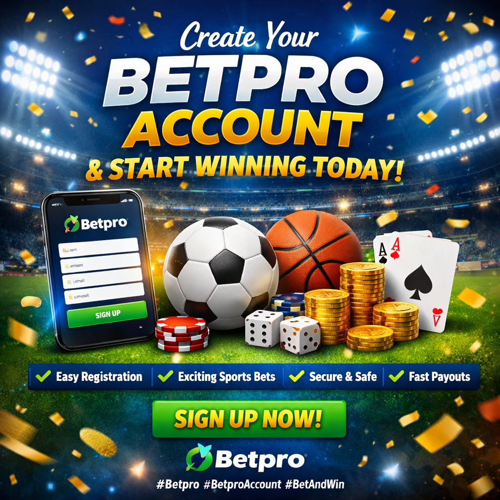 Create Your Betpro Account & Start Winning Today