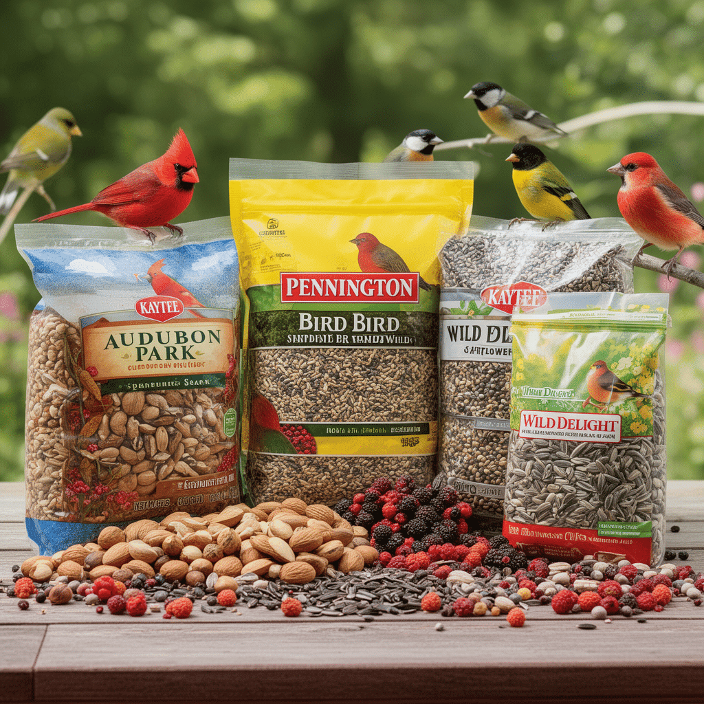 Bird Seed Nuts And Berries
