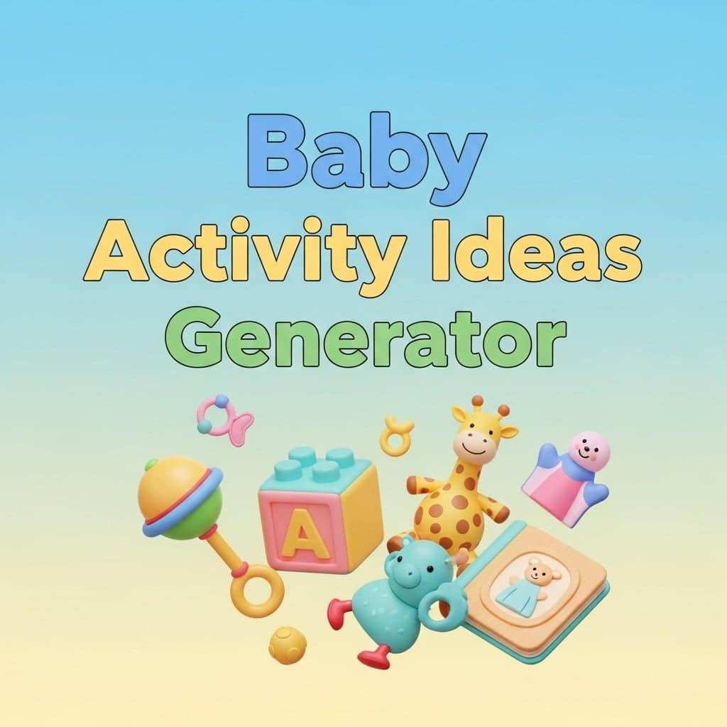 Baby Activity Ideas Generator