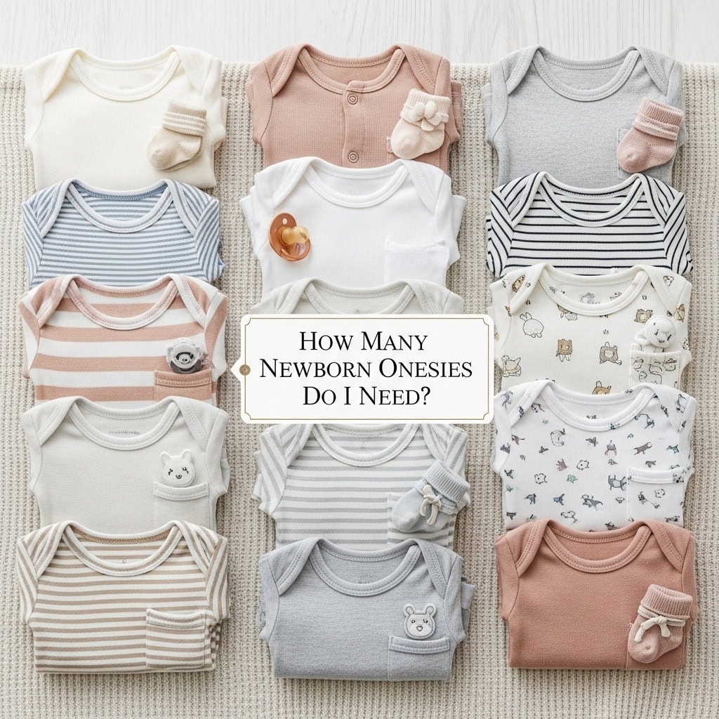 My Honest Answer About How Many Newborn Onesies Do I Need?