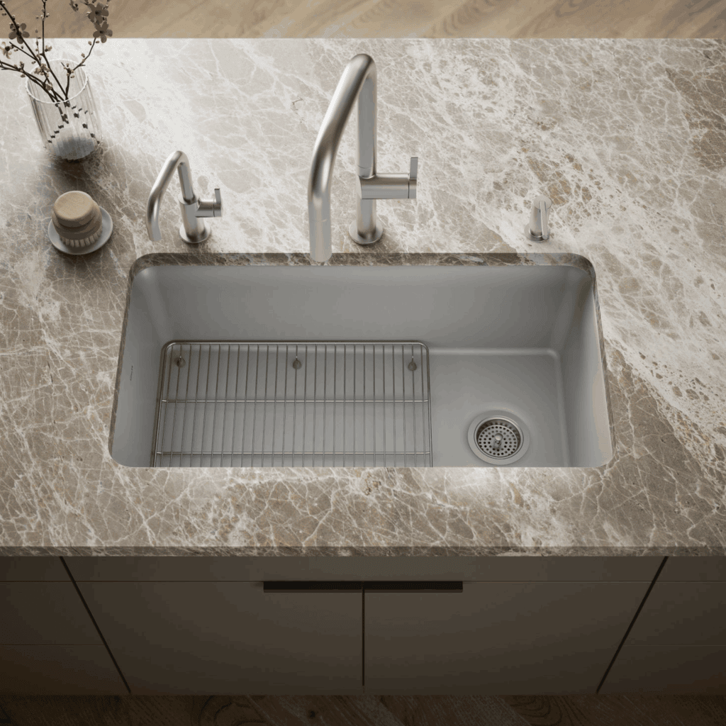 KOHLER CAIRN UNDERMOUNT SINGLE BOWL KITCHEN SINK