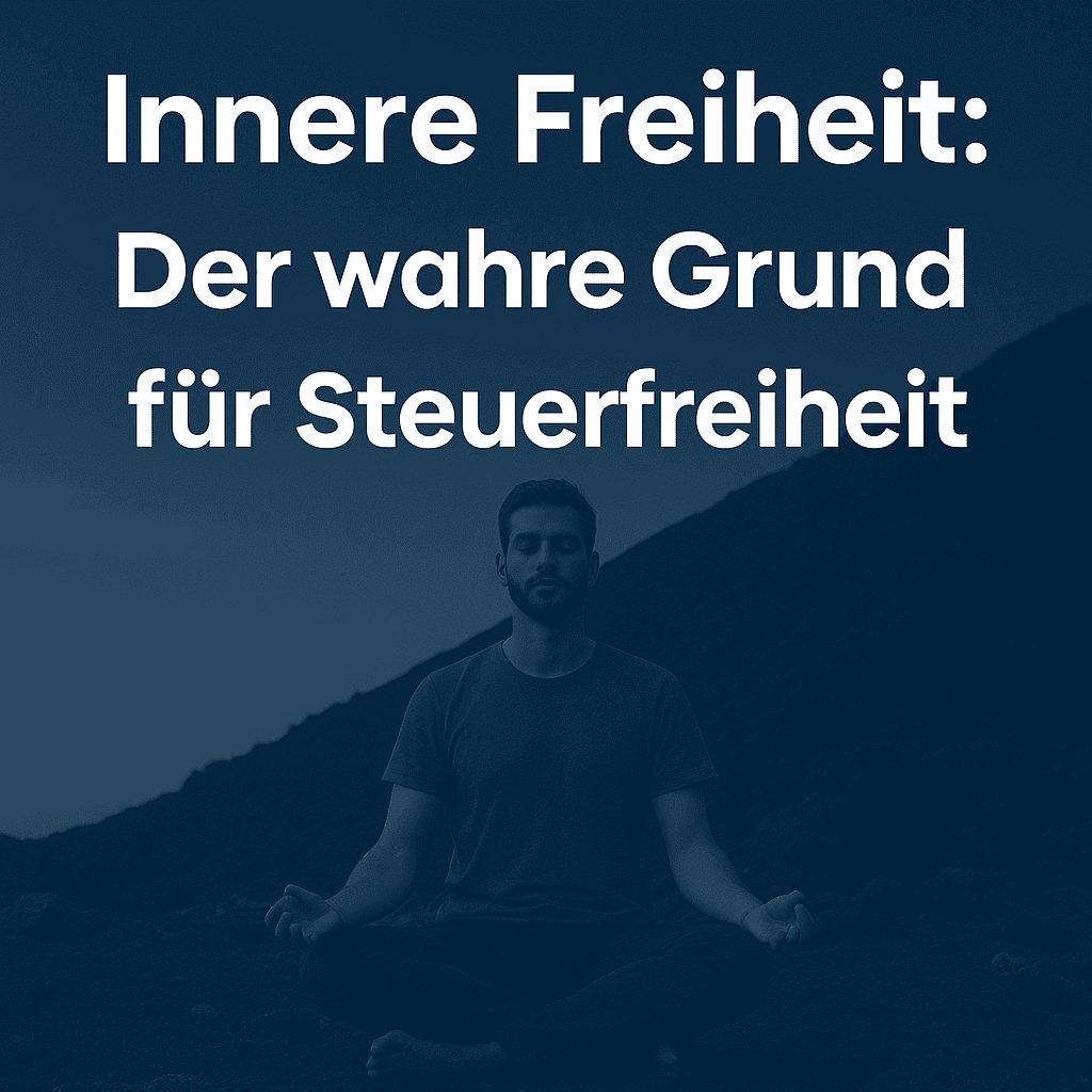 Steuerfreiheit durch innere Arbeit