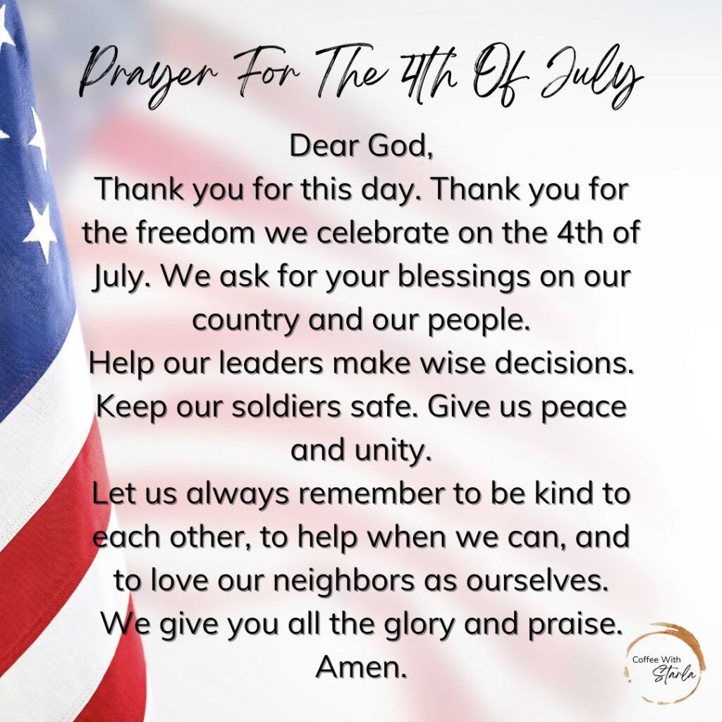 prayer for 4th of july catholic