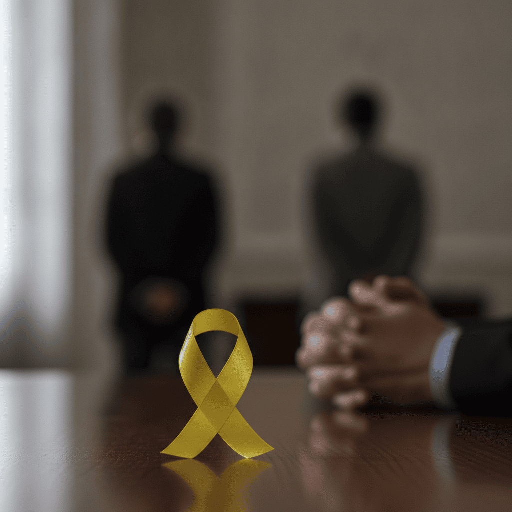 El Senado se ilumina de amarillo por el Día Mundial para la Prevención del Suicidio