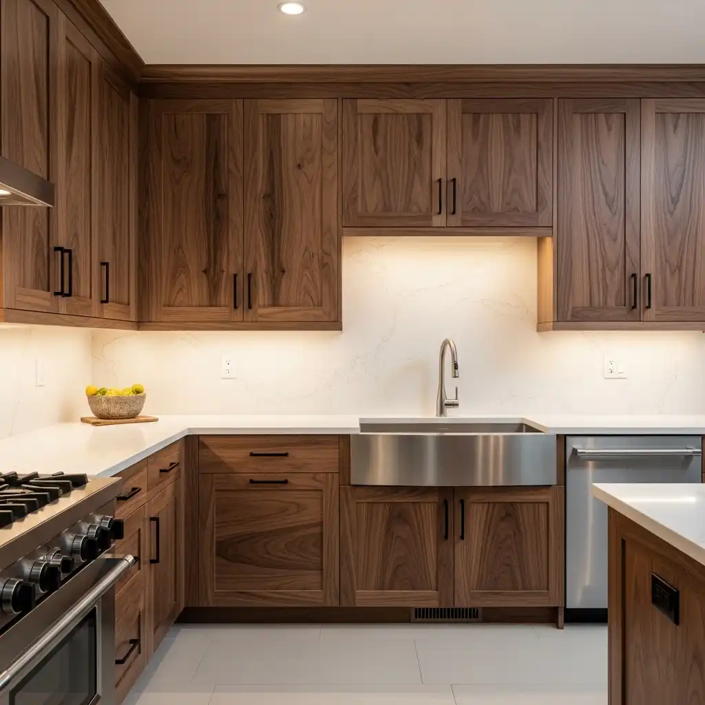 Deep Wood Cabinets