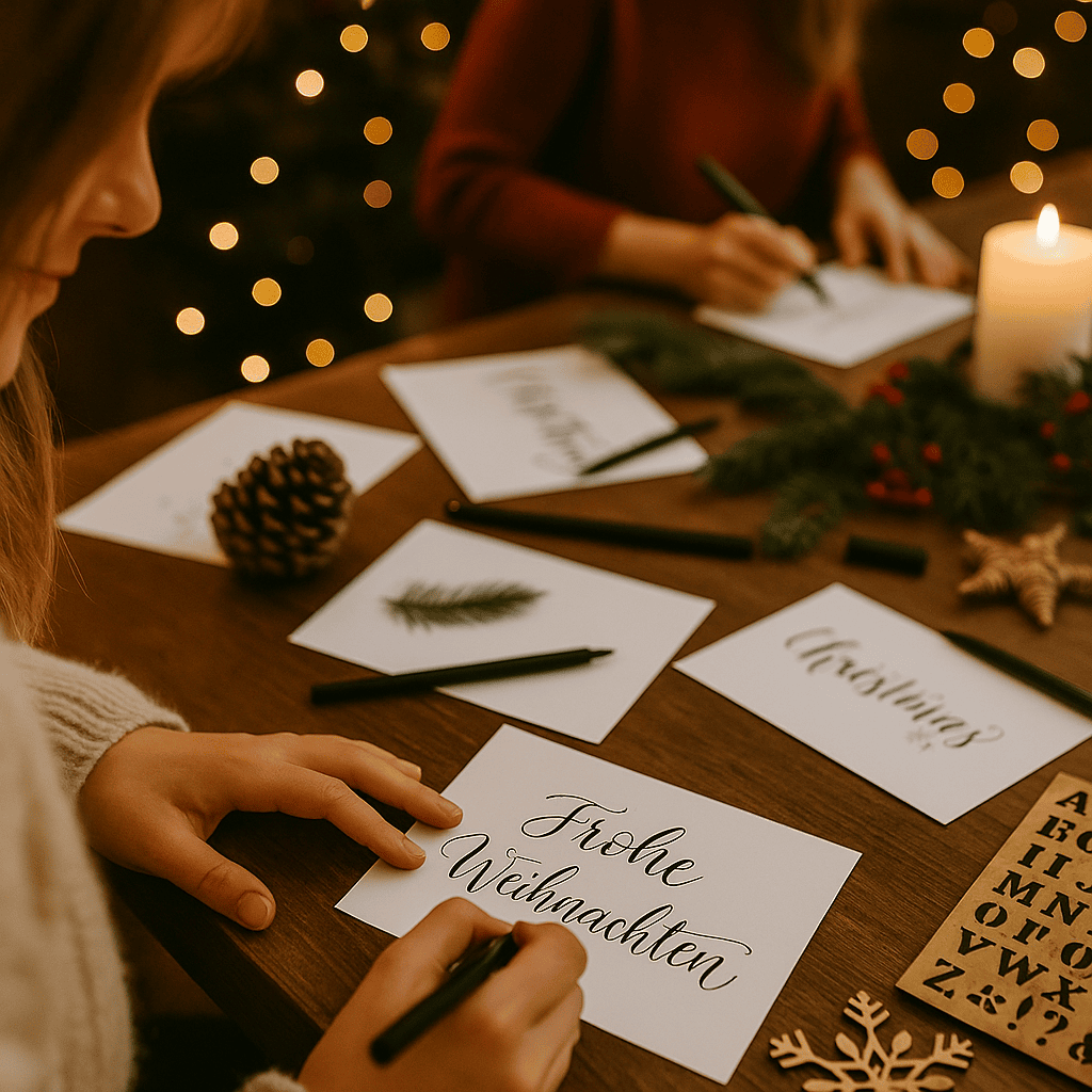 weihnachtliches handletterin workshops naturseife kaufen haarseife kaufen