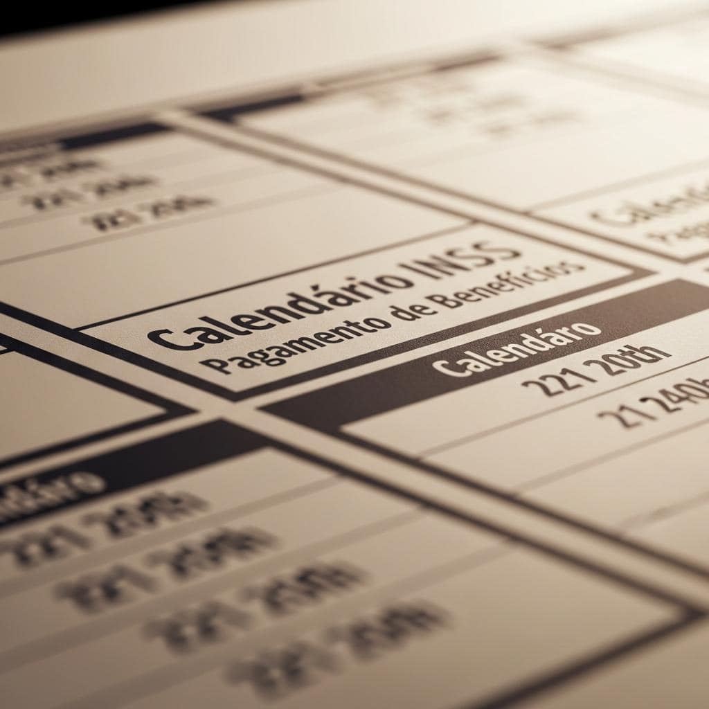 Calendário INSS Pagamento de Benefícios