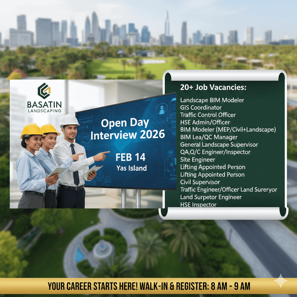 Basatin Landscaping Open Day Interview 2026 | Multiple Engineering ...