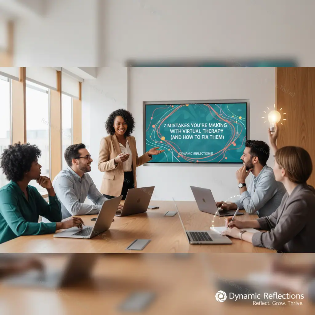 7 mistakes you're making with virtual therapy and how to fix them