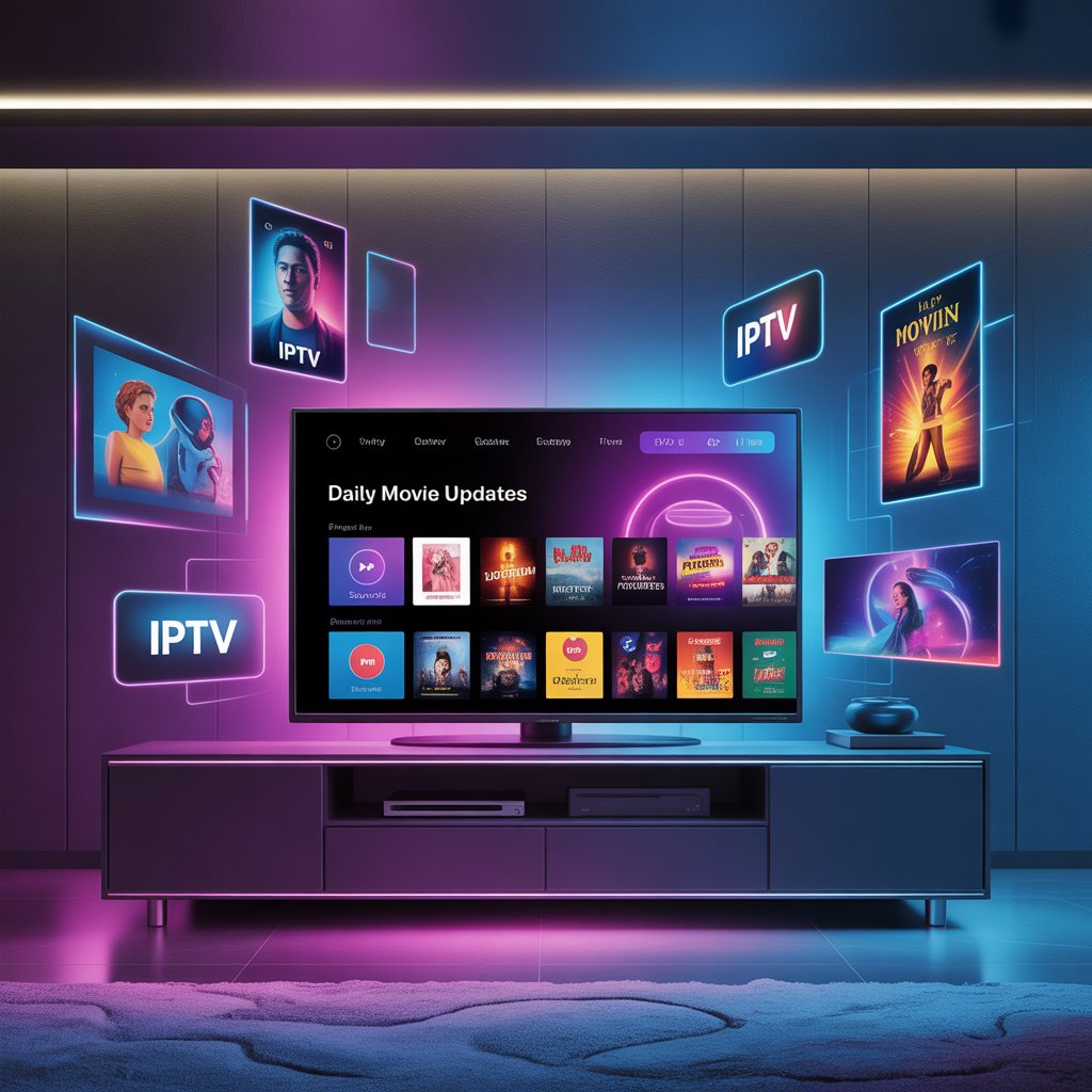iptv with daily movie updates