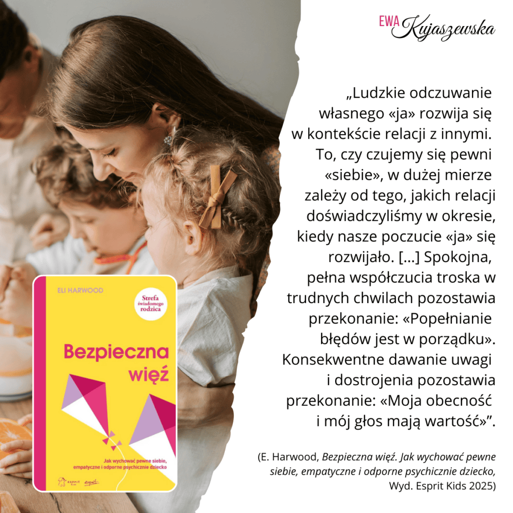 cytat z ksiażki Bezpieczna wieź