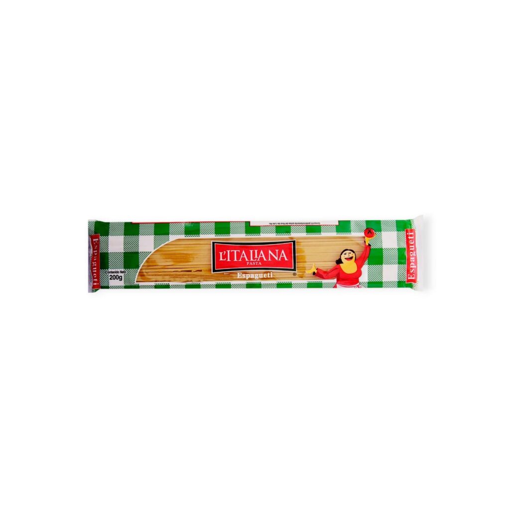 SPAGHETTI  ITALIANA 200 GRAMOS