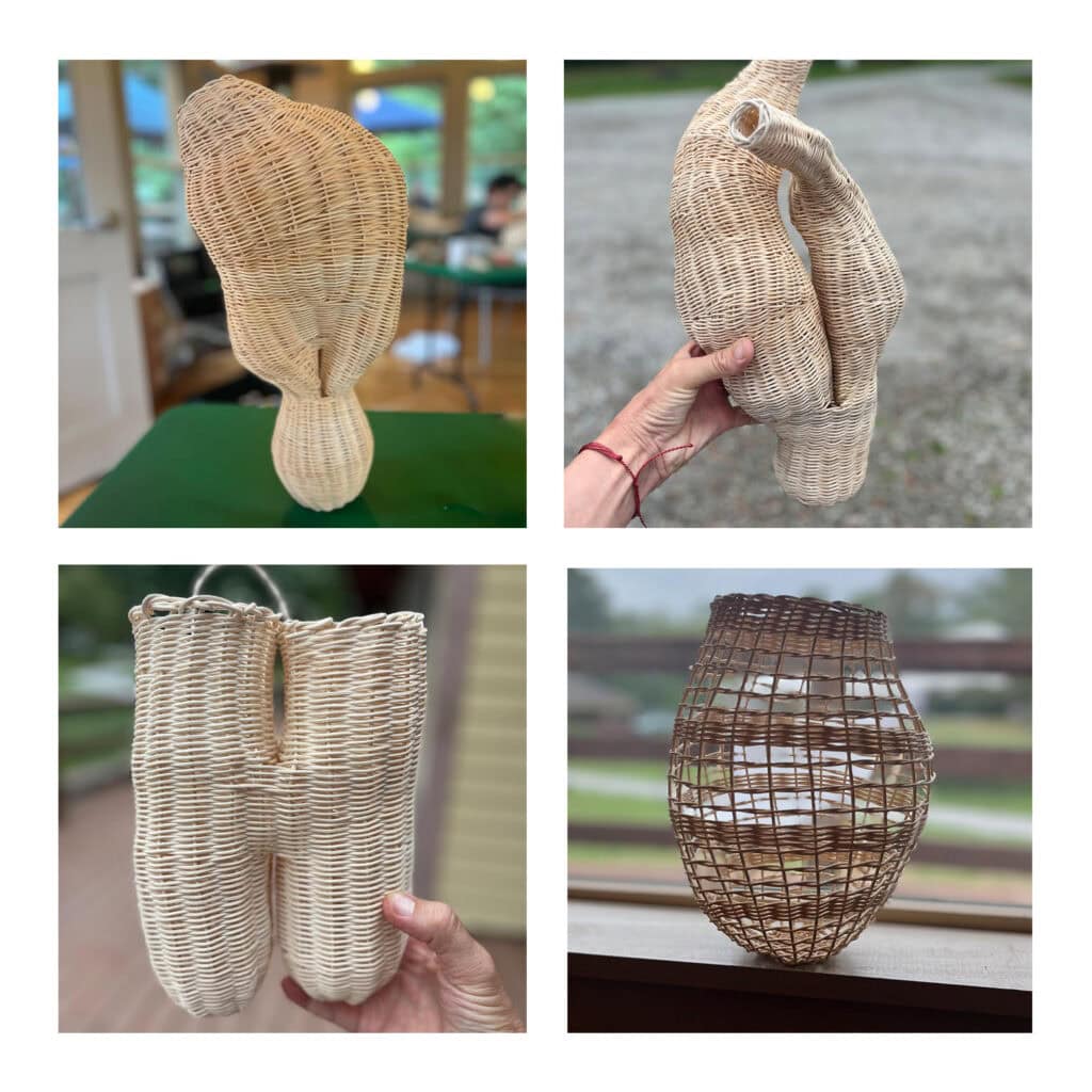 Sculptural Twined Forms Workshop-Fiber Arts on 4th