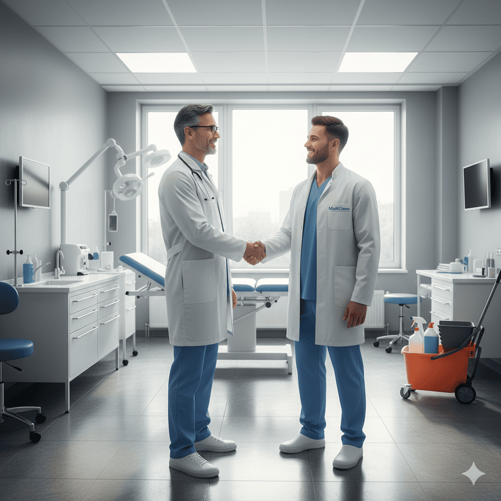Praxisreinigung oder Klinik Reinigungen