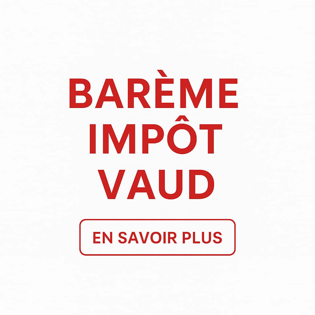 article bareme impot vaud 2025