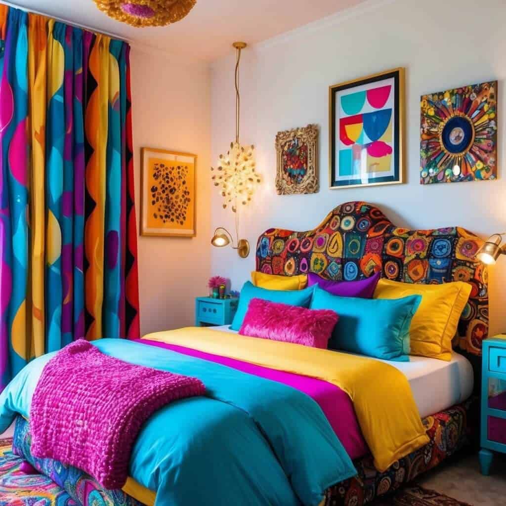 dopamine interior design - bedroom