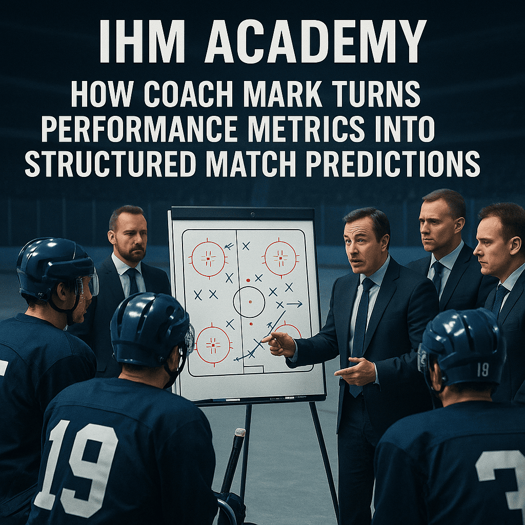 IHM Academy · Performance Metrics - How Coach Mark Lehtonen Turns Performance Metrics Into Structured Match Verdicts