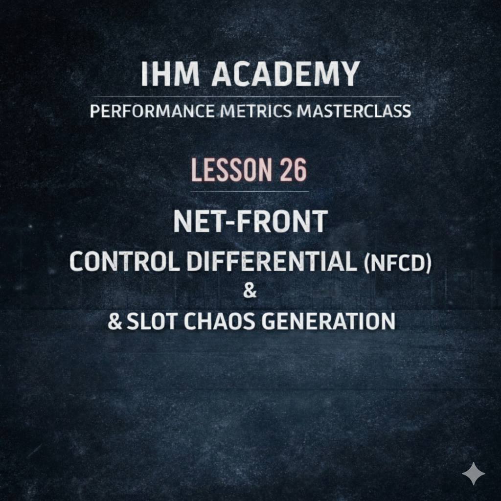 IHM Academy - Performance Metrics Masterclass – Lesson 26