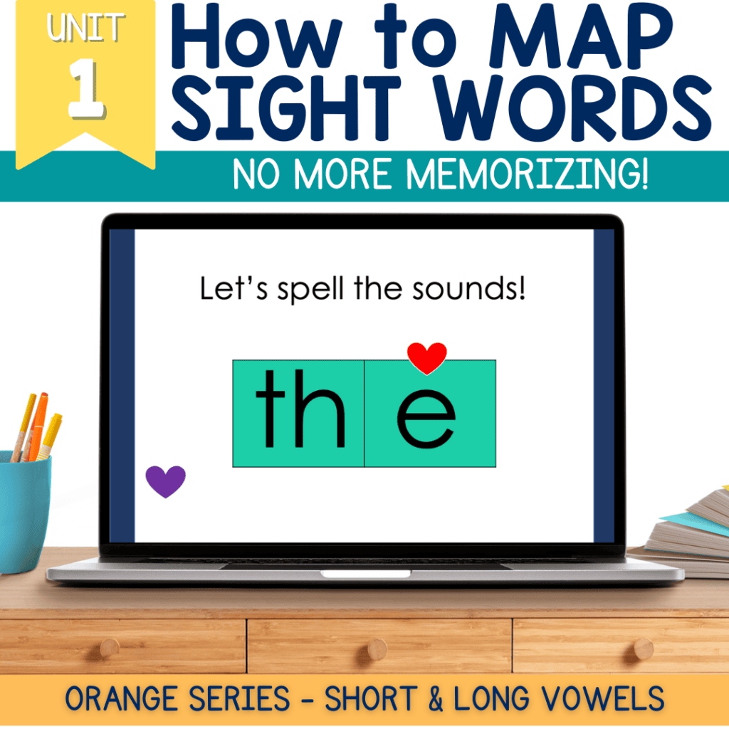 Science of Reading Sight Words - Unit 1 (Includes Heart Words)