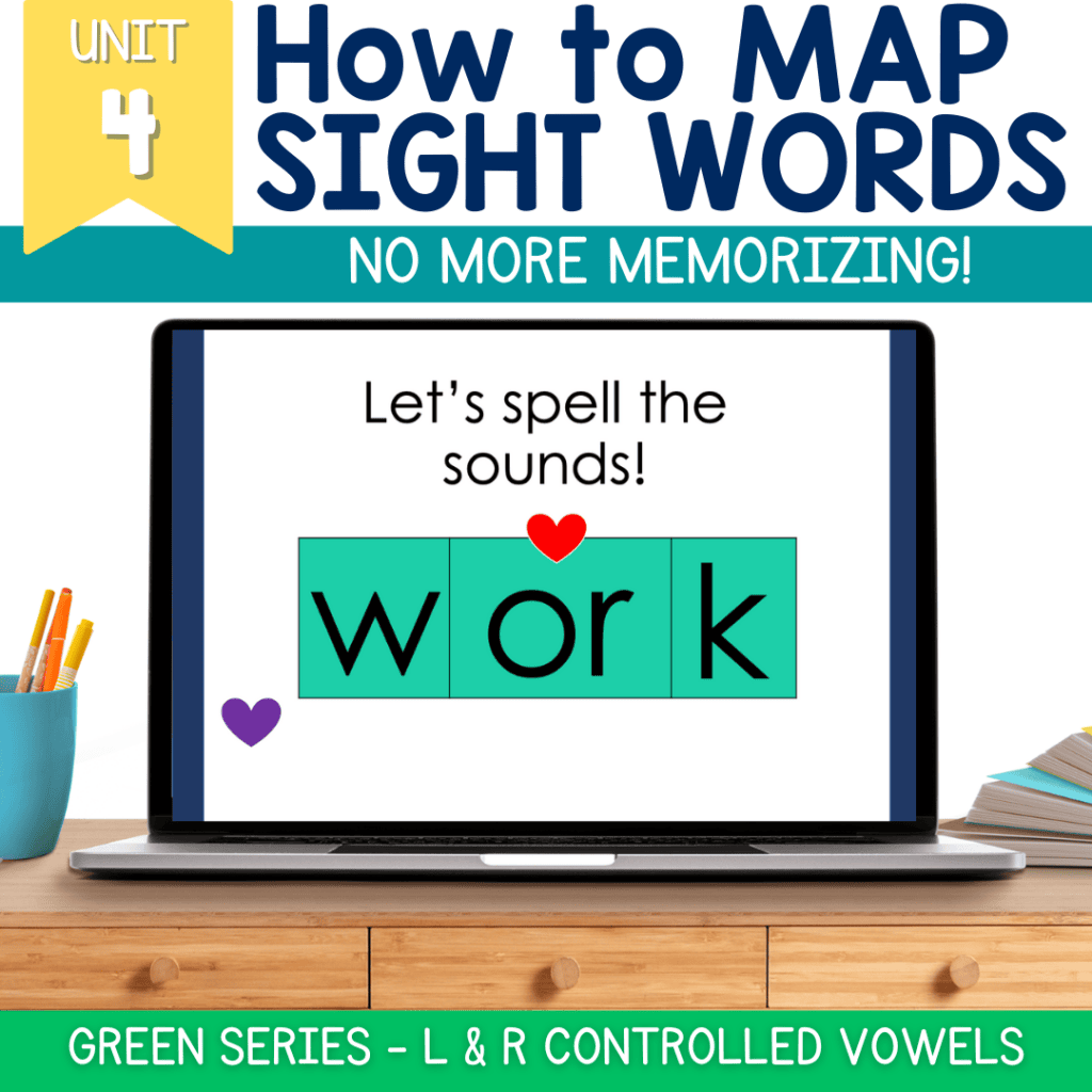 Science of Reading Sight Words - Unit 4 (Includes Heart Words)