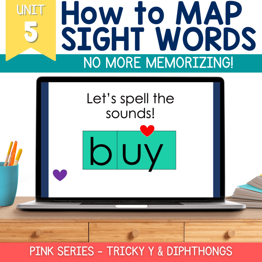 Science of Reading Sight Words - Unit 5 (Includes Heart Words)