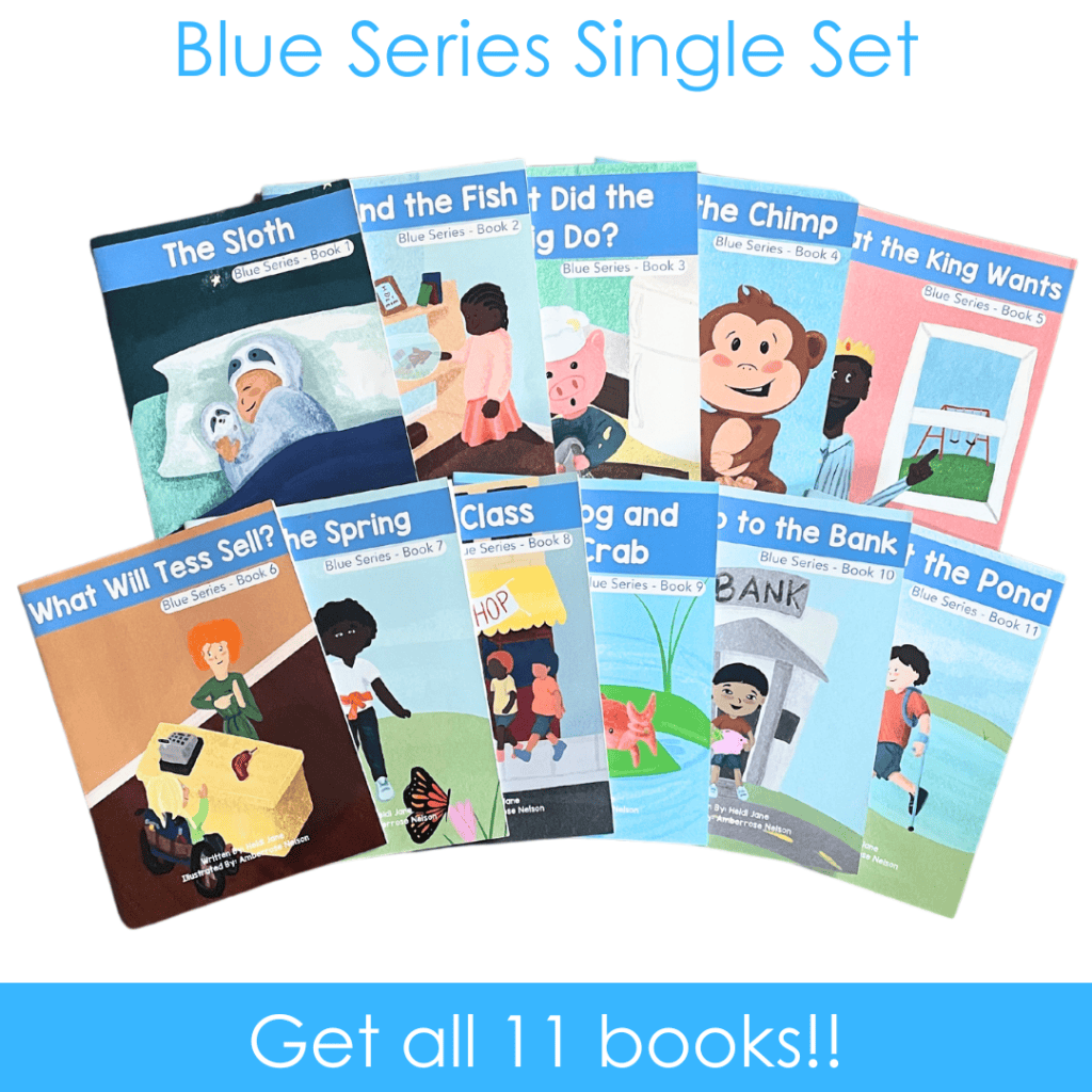 Decodable Adventure Series Blue Set