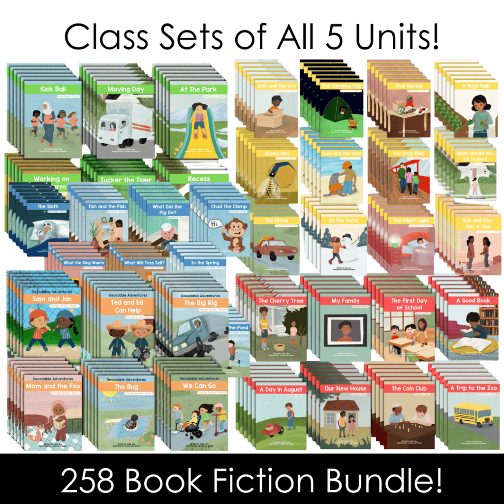 Decodable Adventure Series - Fiction Class Set BUNDLE!