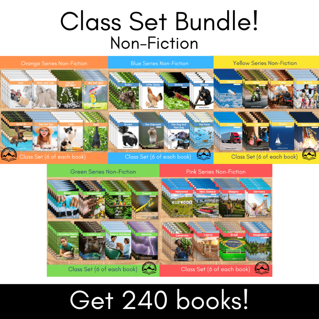 Decodable Adventure Series - Non-Fiction Class Set Bundle