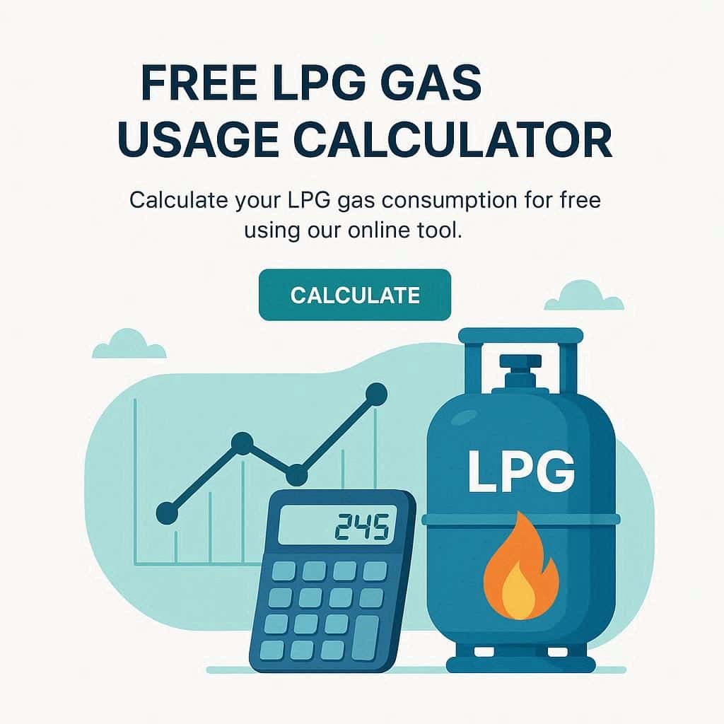 Free LPG Gas Usage Calculator, jedik global energy tool