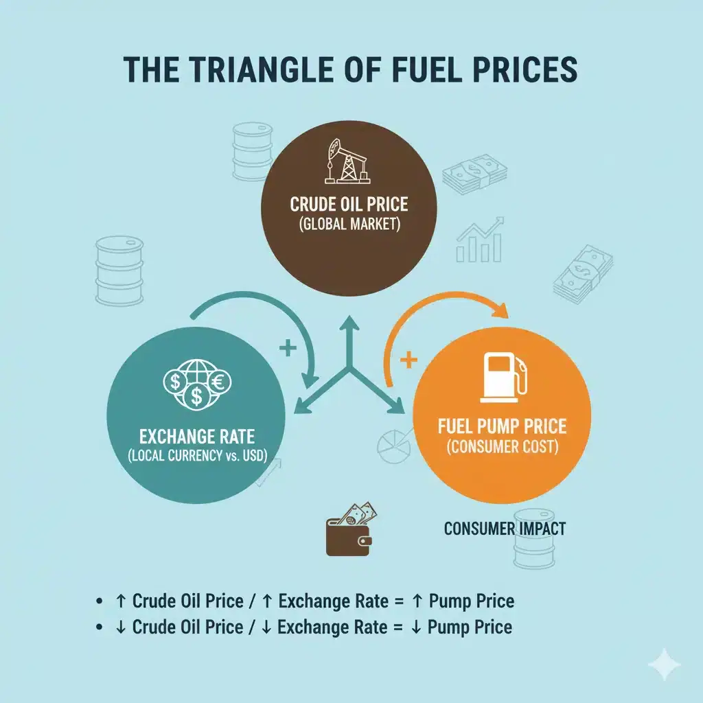 fuel price in nigeria illustration