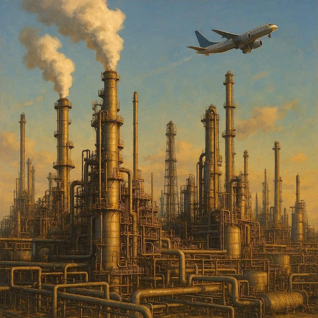 jet fuel refinery