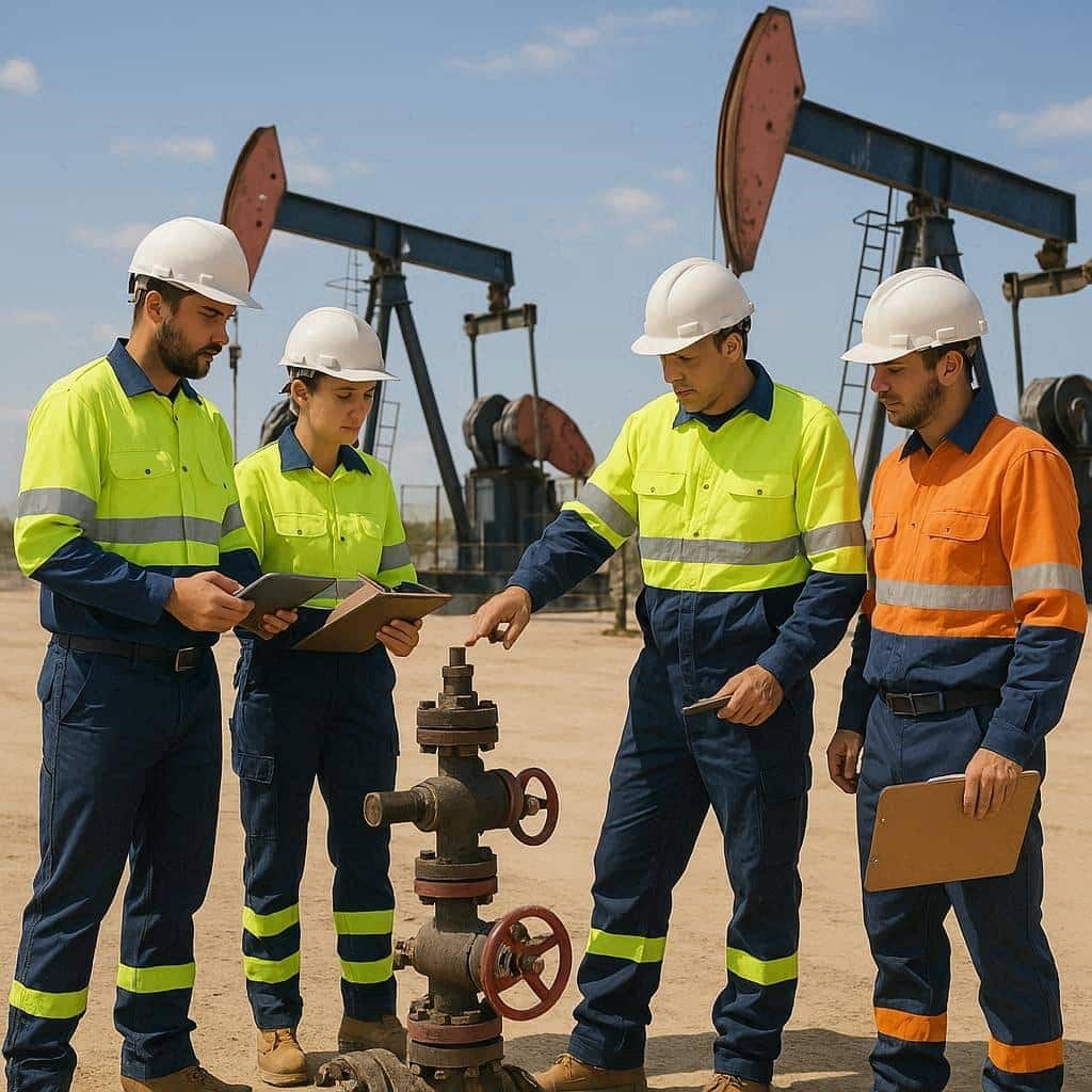 oil field engineers