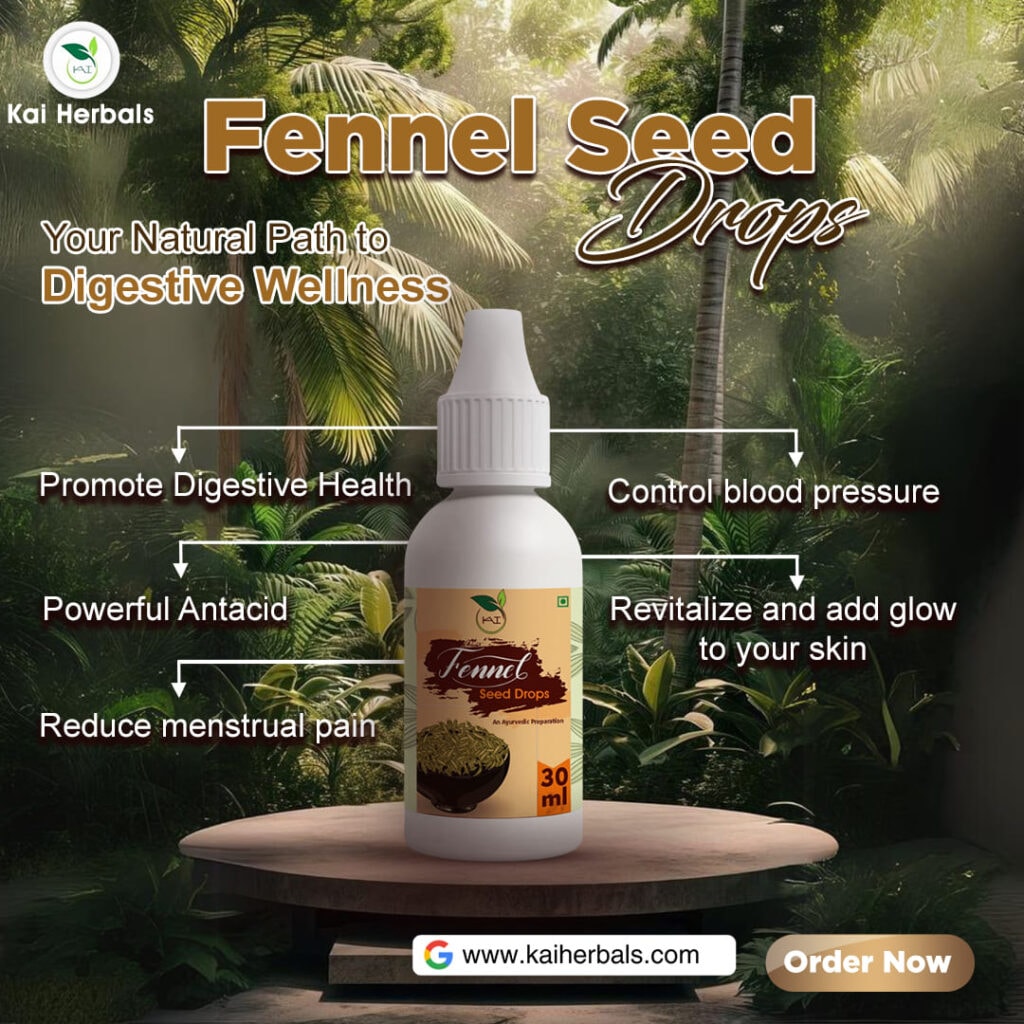 Kai Herbals Fennel Seed drops | Kai Herbals