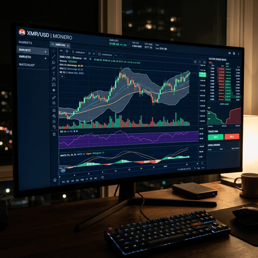 Monero (XMR) Analyse & Prognose 2026: Neues ATH trotz 73 Exchange-Delistings – das Privacy-Paradox