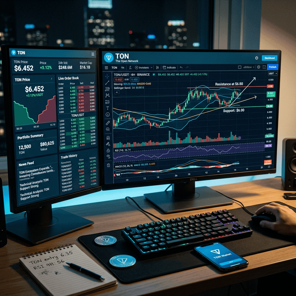 Toncoin (TON) Analyse & Prognose 2026: 1,1 Milliarden Telegram-Nutzer, Catchain 2.0 & das Milliarden-Dollar-Paradox