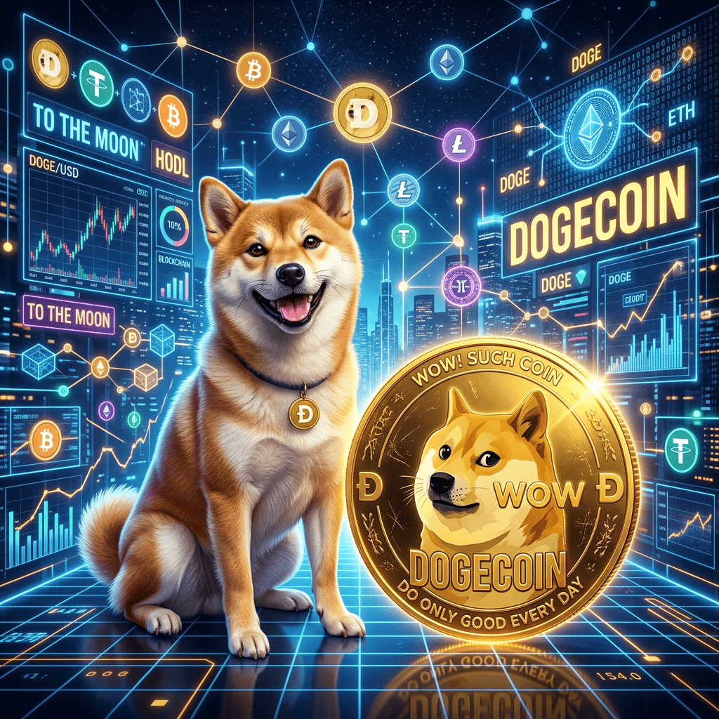 Dogecoin (DOGE) Analyse & Prognose 2026: 21Shares ETF, X Money & das Meme-Paradox