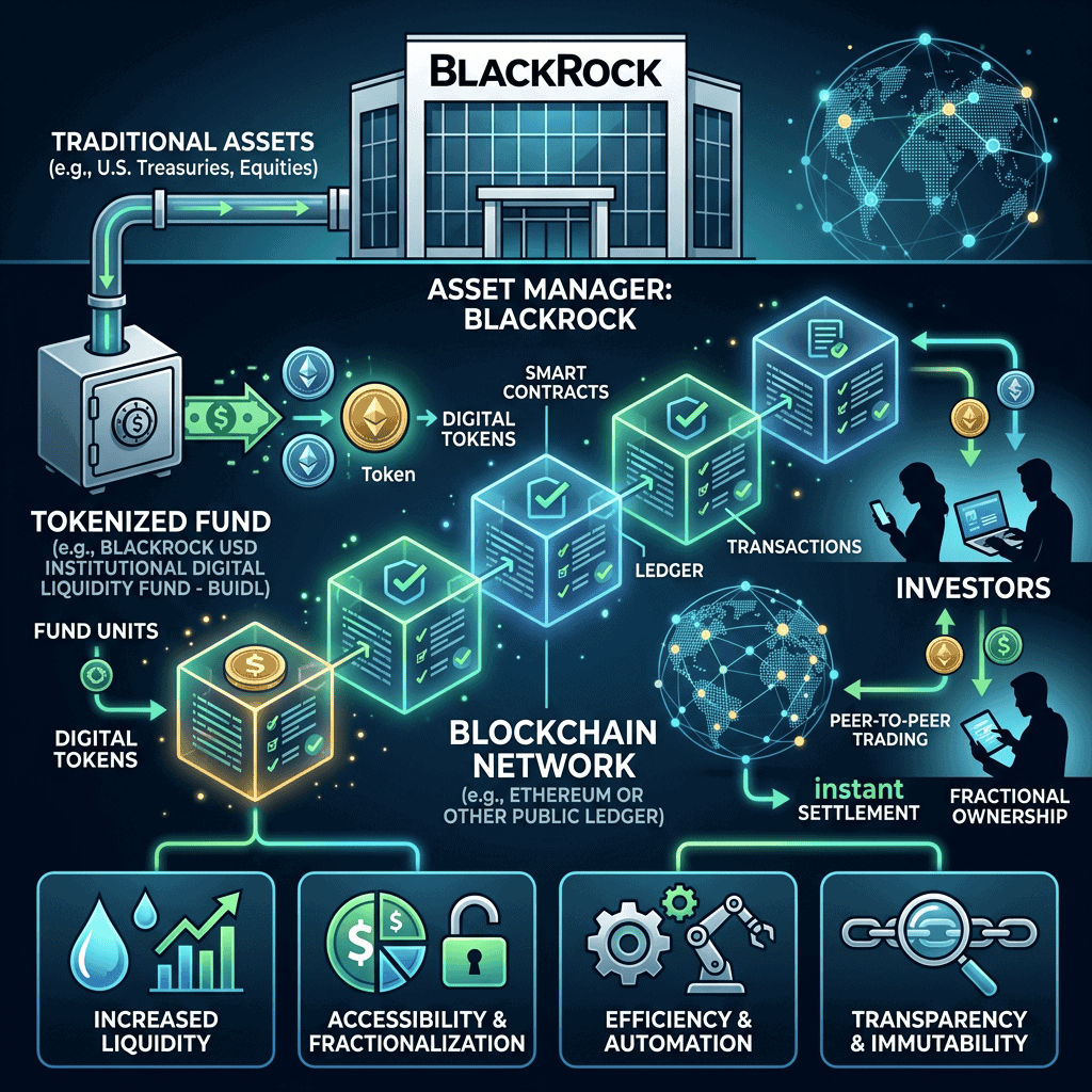 Tokenisierte Staatsanleihen 2026: BlackRock BUIDL, Ondo USDY & Franklin BENJI – der komplette Guide