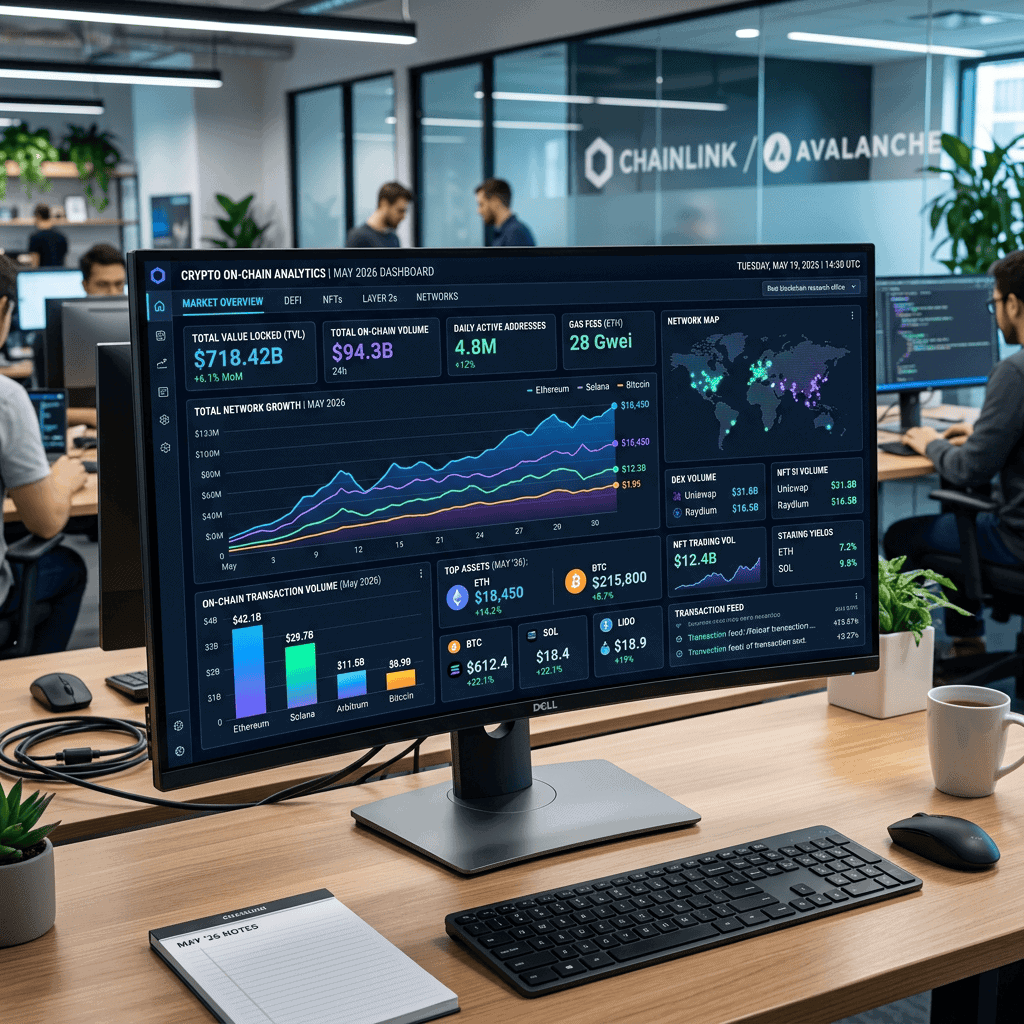 Krypto On-Chain Dashboard Mai 2026:Fear & Greed, ETF-Flows, Dominanz