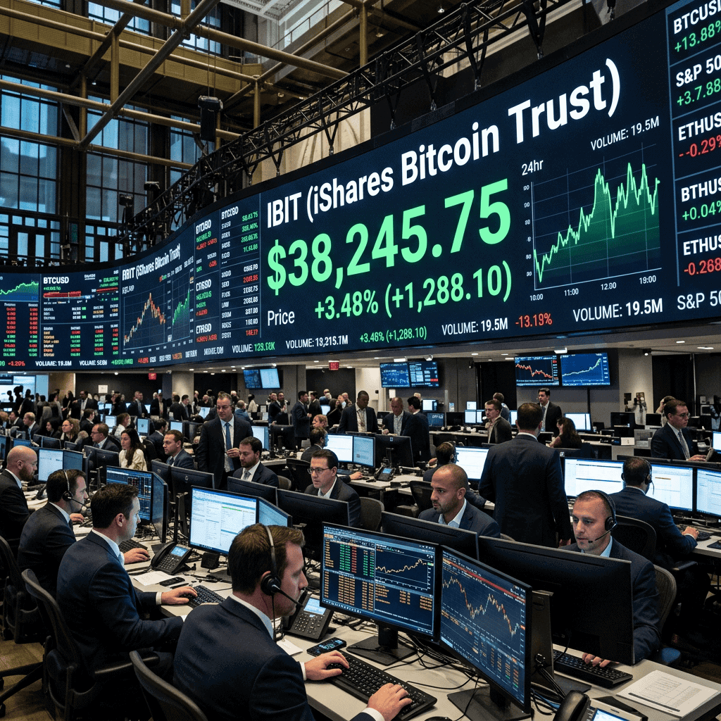 1,29 Milliarden Dollar bei BlackRock —wer hat den größten IBIT-Trade aller Zeiten gemacht?