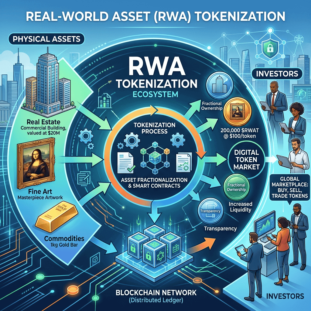 Was ist RWA? Real-World-Asset-Tokenisierung 2026 einfach erklärt